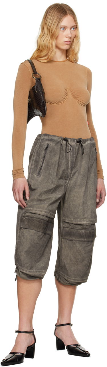 Body Diesel Diesel T-Finne-Q2 Bodysuit Béžová | A17608 0QMAT, 4