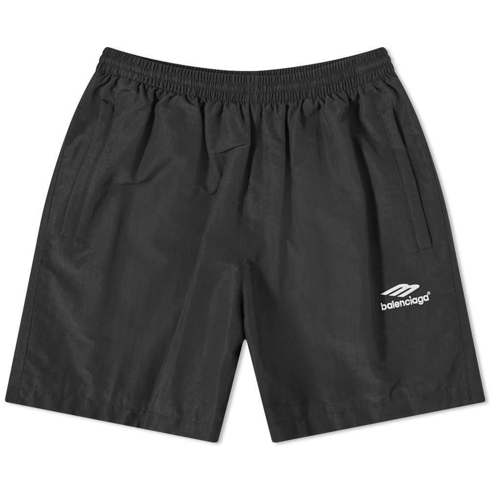 Šortky Balenciaga Tracksuit Short Čierna | 704717-TKO48-1000, 0