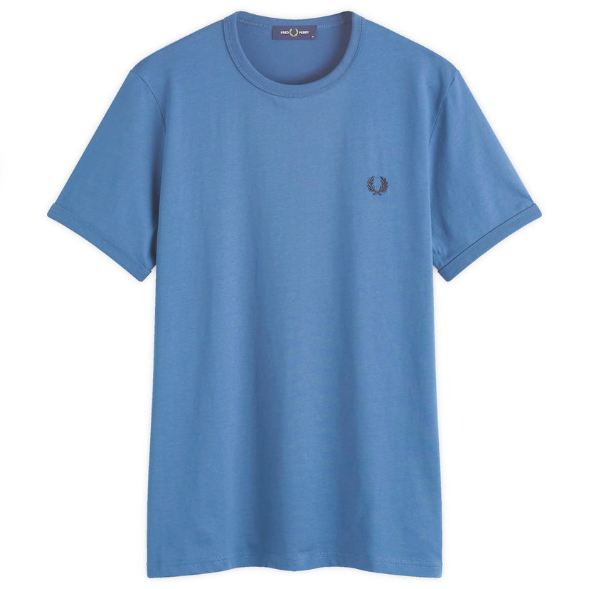 Tričko Fred Perry T-Shirt Ringer Modrá | M3519-X80