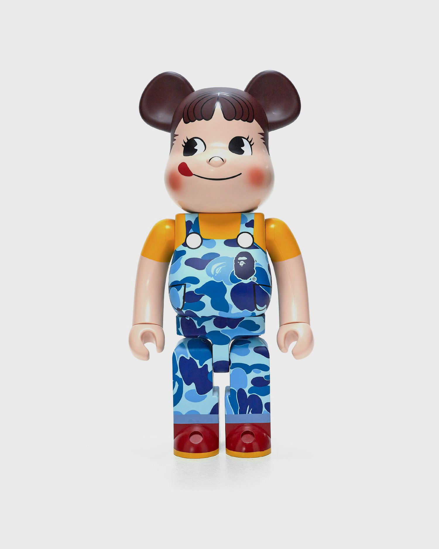 Zberateľské Medicom Toy BAPE X PEKO-CHAN BLUE 1000% BE@RBRICK Figure Rôznofarebný | MED1766, 0