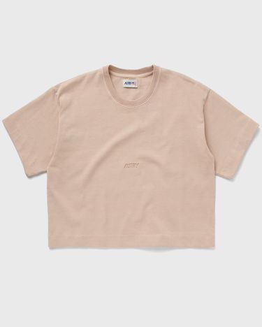Crop Top Autry Women's Cropped T-Shirt Béžová | TSPW581R, 0