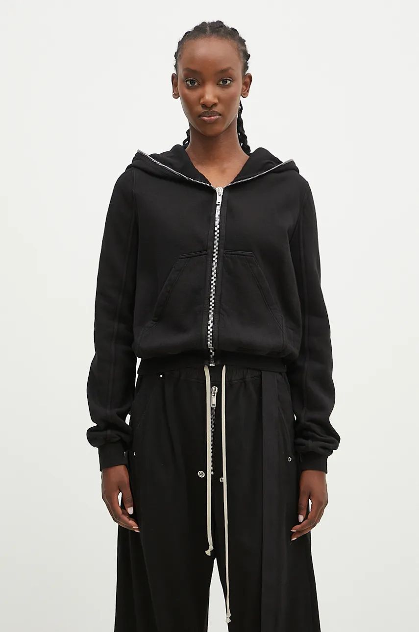 Mikina Rick Owens Hoodie Čierna | DS02D2246.FEP1, 0