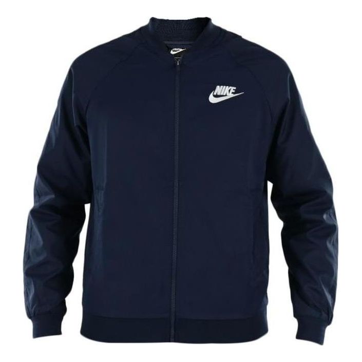 Bomber bunda Nike Men's Sportswear Bomber Jacket Modrá | 832225-451