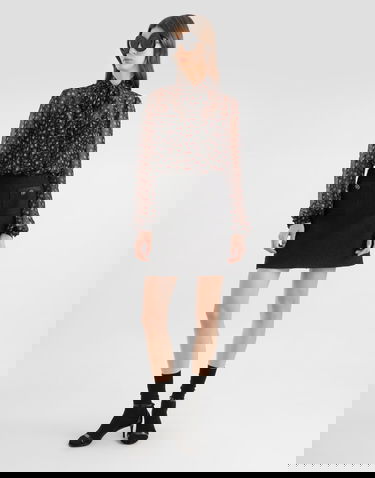 Košeľa Dolce & Gabbana Small Rose-print Chiffon Pussy-bow Top Rôznofarebný | F7BJ2TIS10IHN5XJ, 1