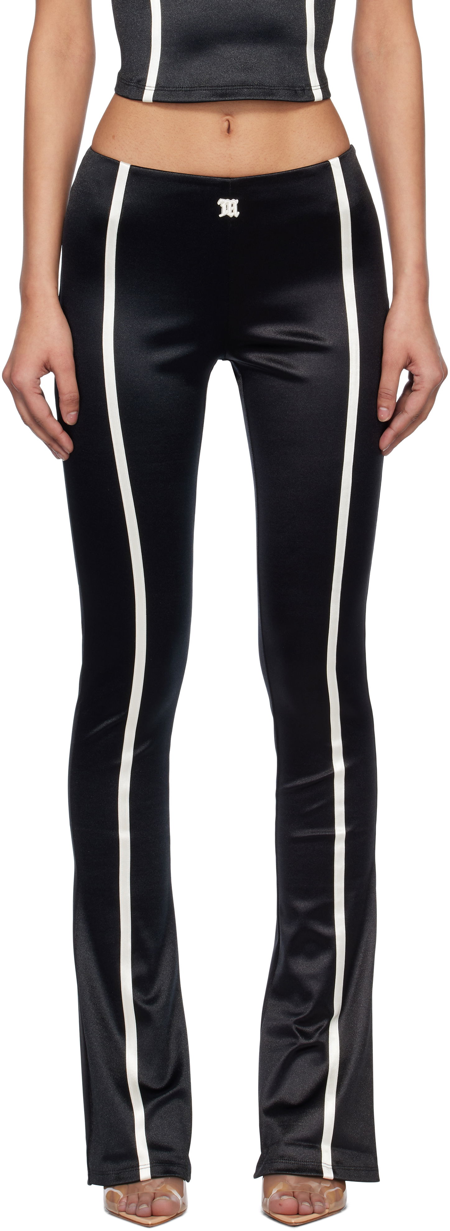 Legíny MISBHV MISBHV St Germain Flared Leggings Čierna | 250W302, 0