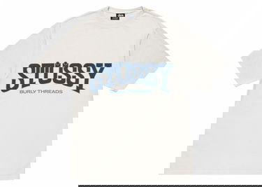 Tričko Stüssy Threads Pigment Dyed T-Shirt Biela | 1905027, 0