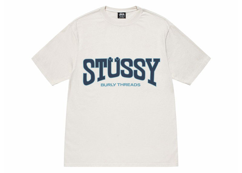 Tričko Stüssy Threads Pigment Dyed T-Shirt Biela | 1905027