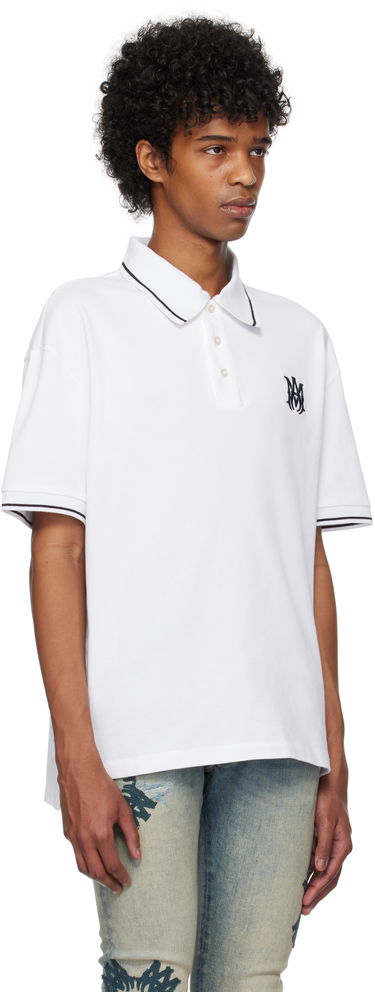 Polo tričko AMIRI Amiri MA Core Logo Polo Biela | AMJYPO1009, 1