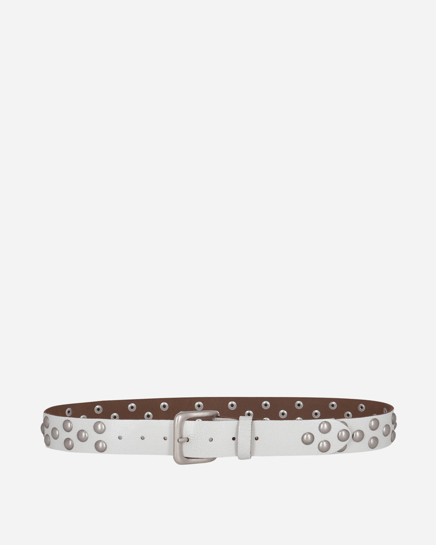 Opasok ERL Distressed Rivet Belt Biela | ERL10K019 1, 1