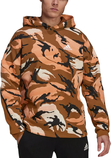 Mikina adidas Originals Street Hoodie AOP Hnedá | gq2911, 0