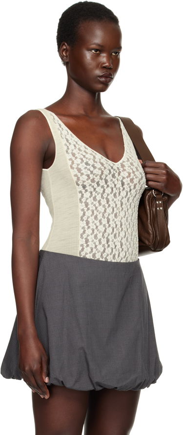 Sukňa Baserange Lace Bodysuit Šedá | ONCR-LA-SP25, 1