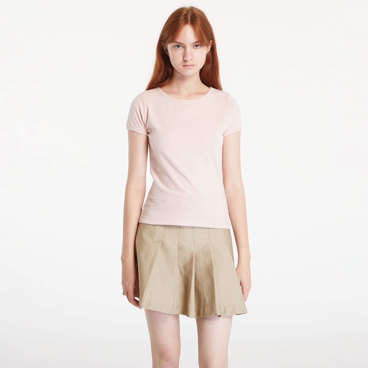 Tričko Vans LX Baby Short Sleeve Tee Rose Smoke Ružová | VN000HM0BQL1, 0