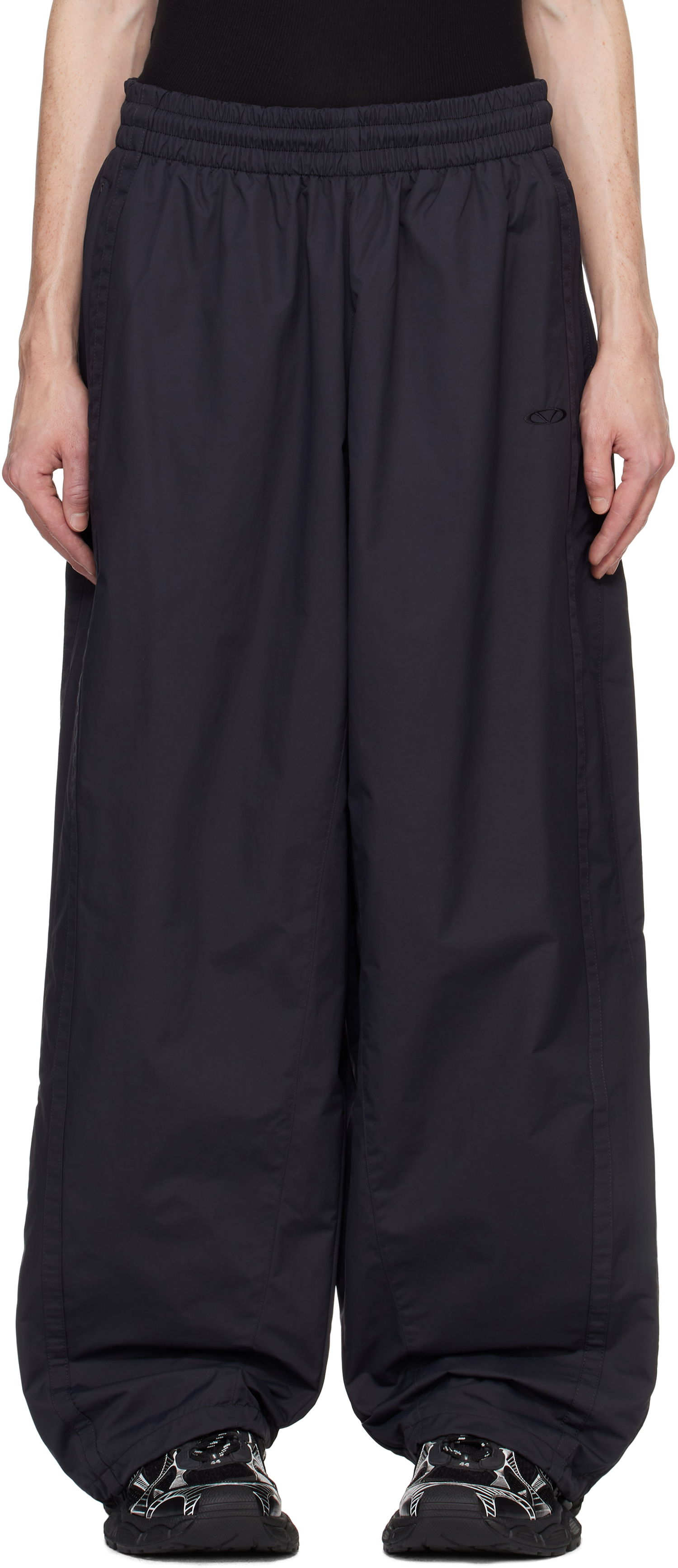 Tepláky VETEMENTS Oval Logo Track Pants Čierna | UA66PA320B, 0