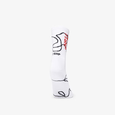Spodná bielizeň a ponožky Footshop The Skateboard Biela | FTSHP_257, 4