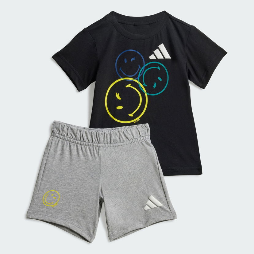 Súprava adidas Performance X Smileyworld T-Shirt and Shorts Set Rôznofarebný | JN2154