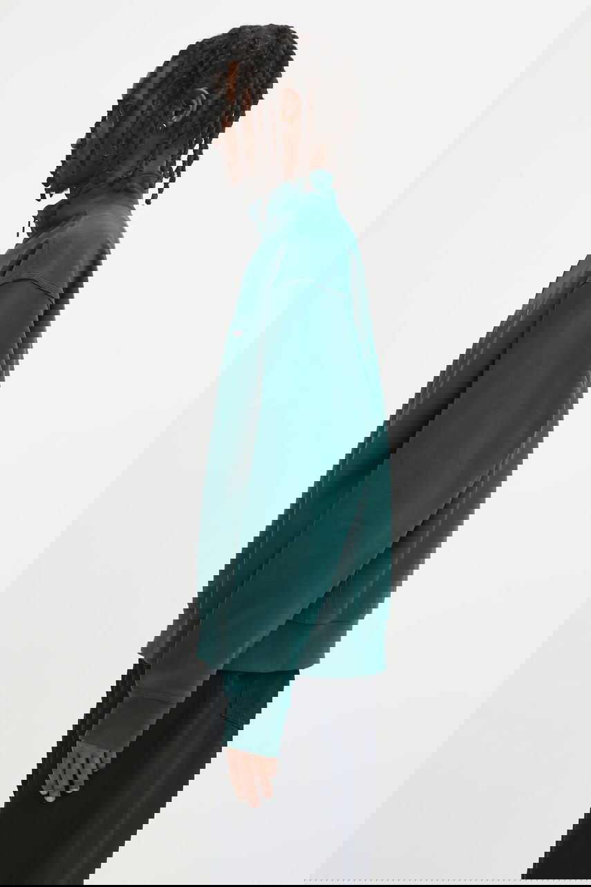 Mikina Carhartt WIP Half Zip American Script Sweatshirt Zelené | I027014.05AXX, 1