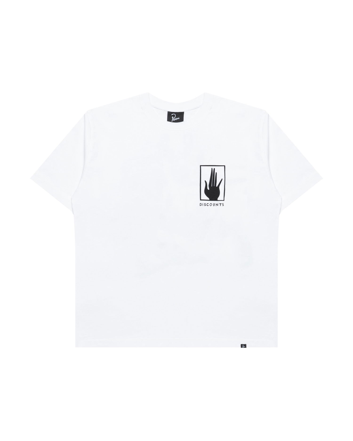 Tričko By Parra Parra Yoga Discounts T-Shirt Biela | 53405, 0