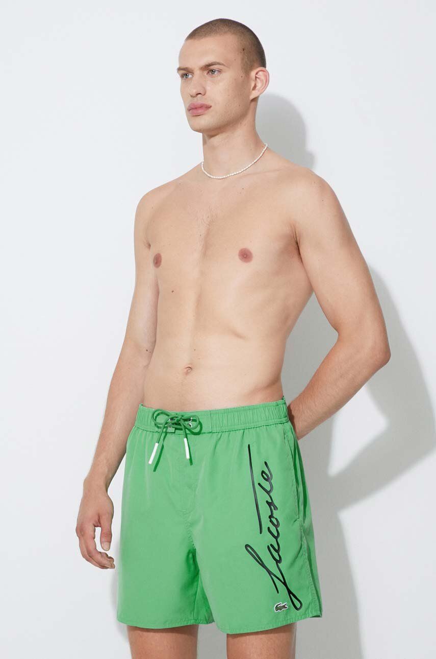 Plavky Lacoste Swim Shorts Zelené | MH2699, 0