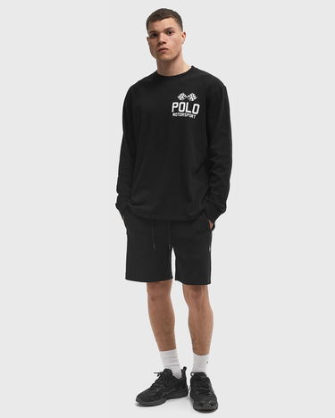 Šortky Polo by Ralph Lauren Athletic Drawstring Shorts with Side Stripes and Zipper Pockets Čierna | 710971948002, 2