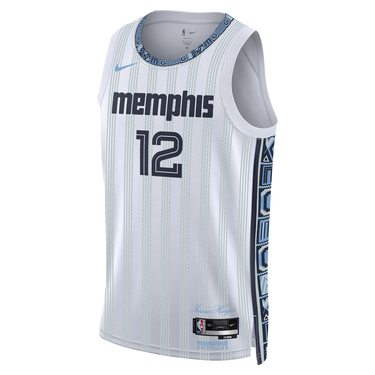 Dres Nike Ja Morant Memphis Grizzlies City Edition Swingman DRI-FIT Isaac Hayes Tribute Jersey Biela | HM5986-104, 0