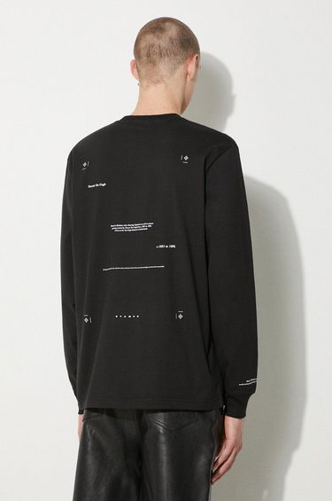 Tričko Stampd STAMPD Skeleton Relaxed Fit Graphic Long Sleeve T-Shirt Čierna | SLA.M3249LT.BLK, 2
