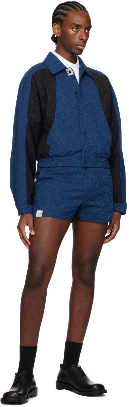 Floral Print Tailored Shorts