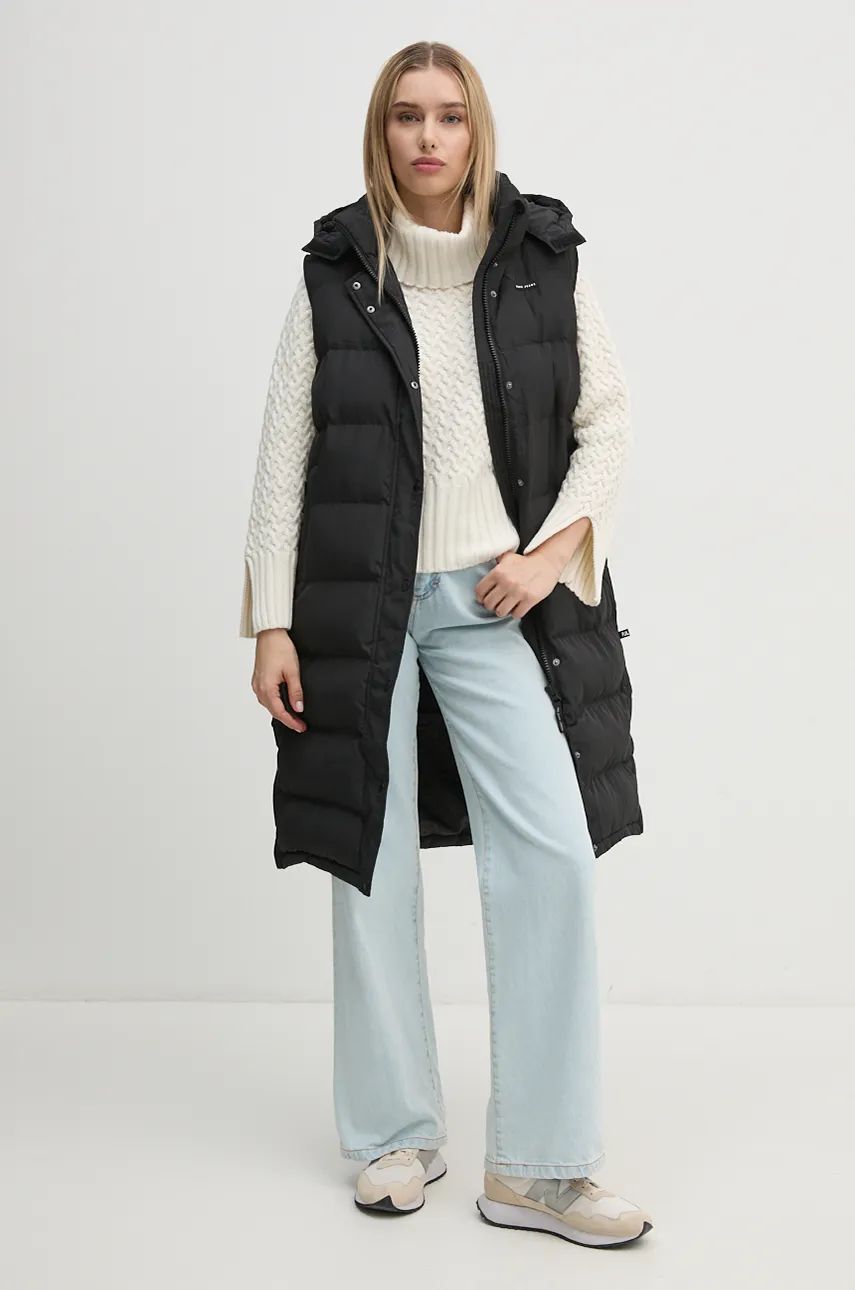Sveter Barbour Turtleneck Cable Knitted Sweater Biela | LKN1589, 1