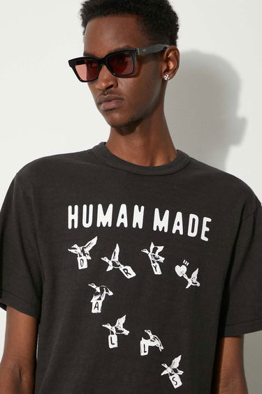 Tričko Human Made Graphic Print T-Shirt Čierna | HM27TE017, 4