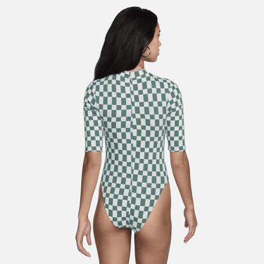 Body Nike WMNS Collection Jacquard Bodysuit Zelené | FN2234-361, 4