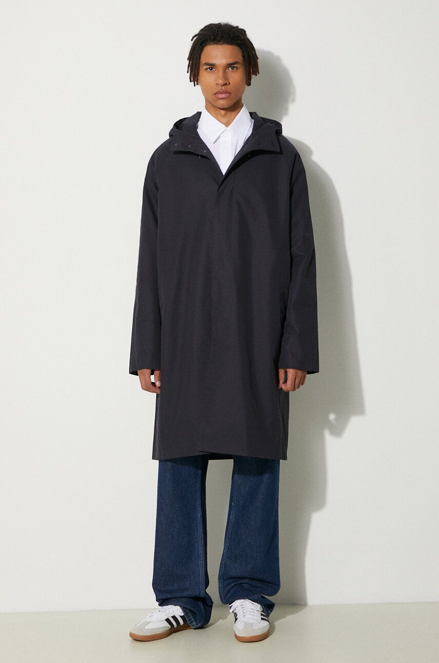 Parka WOOD WOOD Twill Parka Coat Navy Navy | 12135900.5269, 1