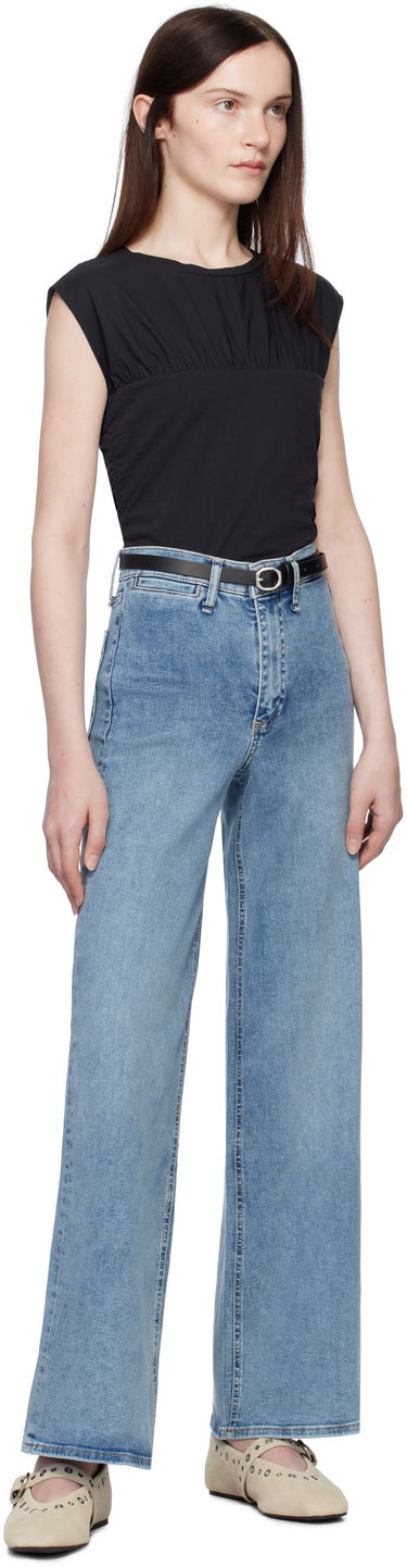 Tielko rag & bone Rag & Bone Mica Banded Top Čierna | WCC24HT009M409, 3