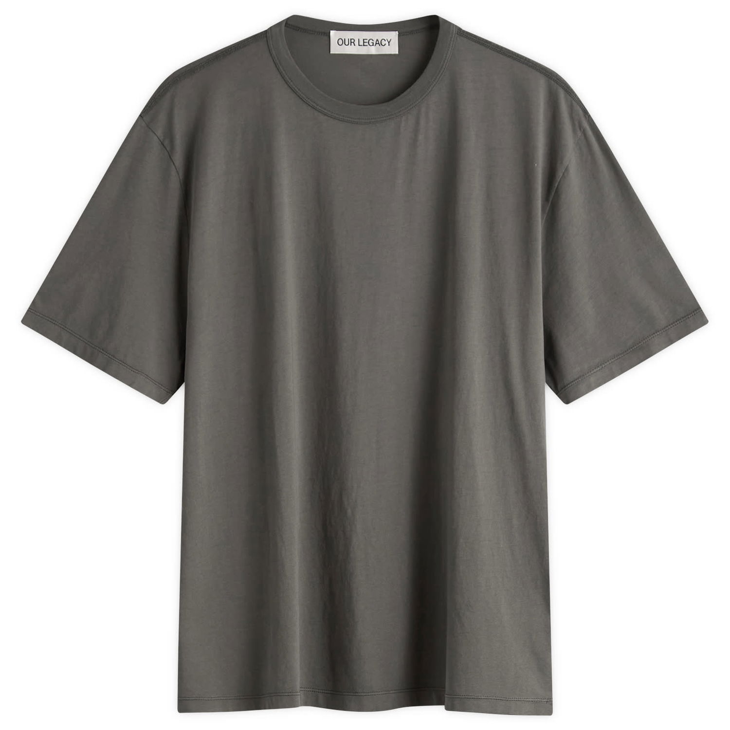 Tričko OUR LEGACY Our Legacy New Box T-Shirt Šedá | M4256NG, 1