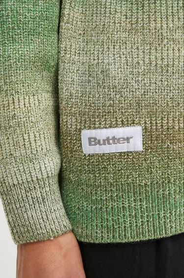 Sveter Butter Goods Beams Knit Sweater Zelené | BG243301, 3