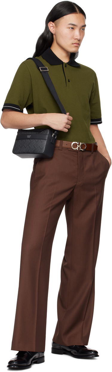 Taška cez rameno FERRAGAMO Ferragamo Gancini Camera Bag Čierna | 779690, 3