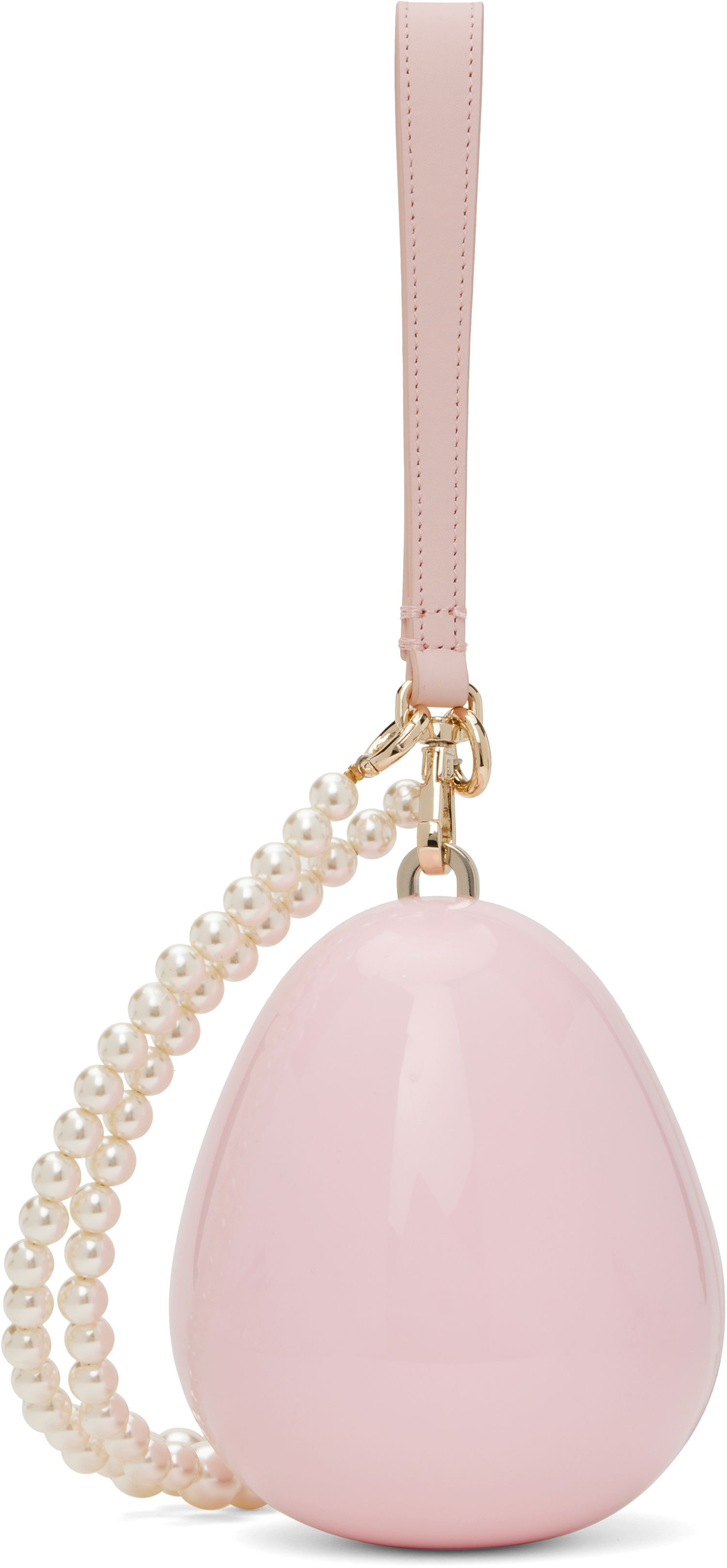 Kabelka Simone Rocha Simone Rocha Micro Egg Pearl-Strap Handbag Ružová | BAG110CB 0773, 0