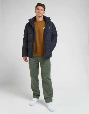 Prešívaná bunda Lee Puffer Jacket Čierna | 112341646:XXL, 0
