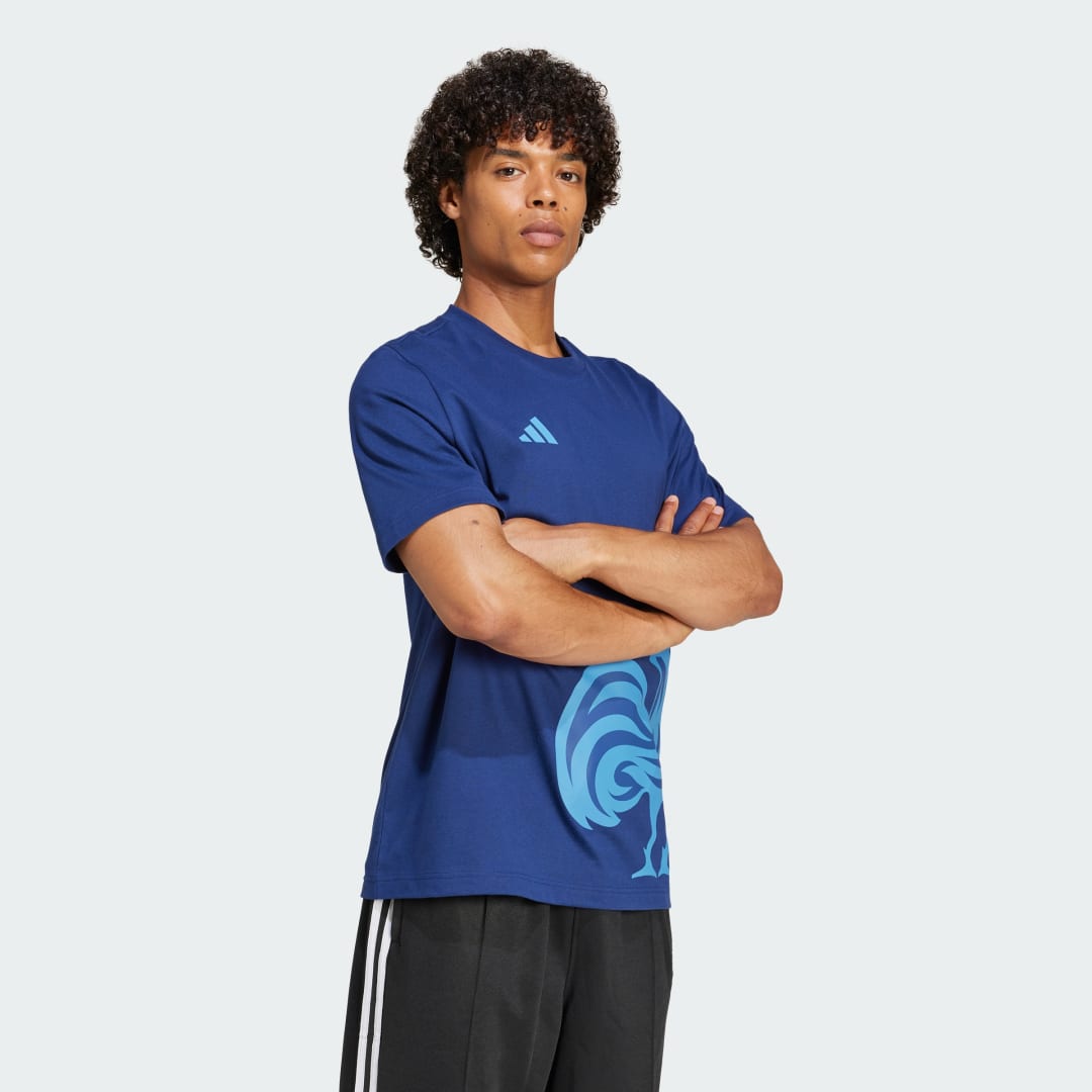 Tričko adidas Performance Men's Graphic T-Shirt Modrá | JN4152, 1