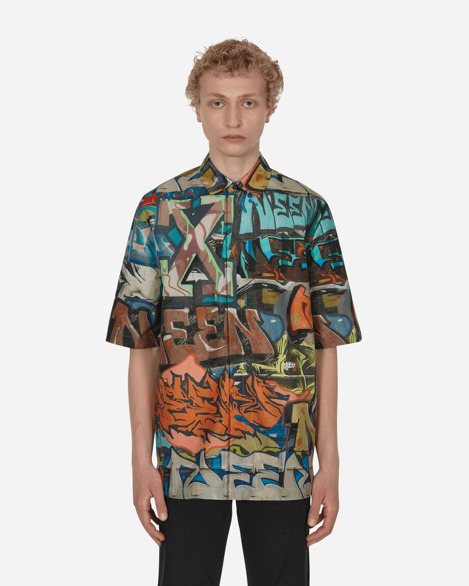 Košeľa Off-White Neen All-Over Print Shirt Multicolor Rôznofarebný | OMGA216S22FAB001 8400, 0