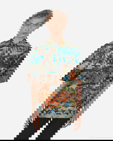 Košeľa Off-White Neen All-Over Print Shirt Multicolor Rôznofarebný | OMGA216S22FAB001 8400, 0