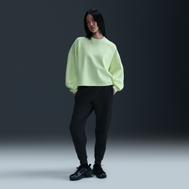 Sveter Nike 24.7 Impossibly Soft Dri-FIT Relaxed Fit Crewneck Sweatshirt Zelené | HQ8193-701, 4