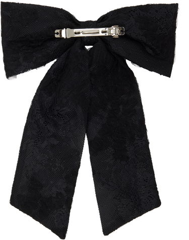 Šál Anna Sui Anna Sui Lace Bombo Bow Hair Clip Čierna | 1125M91, 1