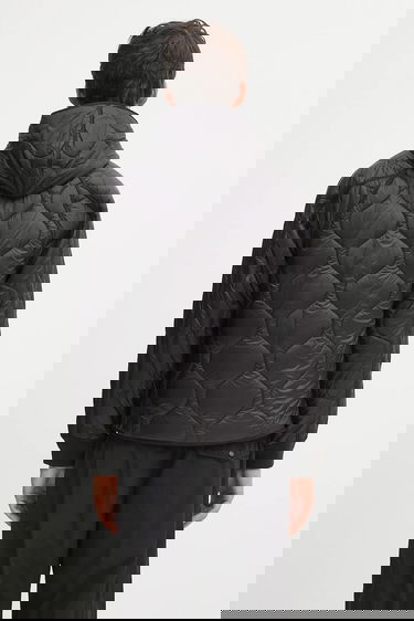 Prešívaná bunda C.P. Company C.P. Company Hooded Quilted Jacket Čierna | 19CMOW047A110158A, 2