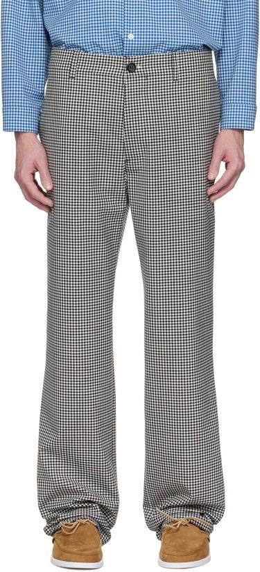 Nohavice Marni Marni Gingham Wool Blend Trousers Rôznofarebný | PUMU0285A0 UTP787, 0