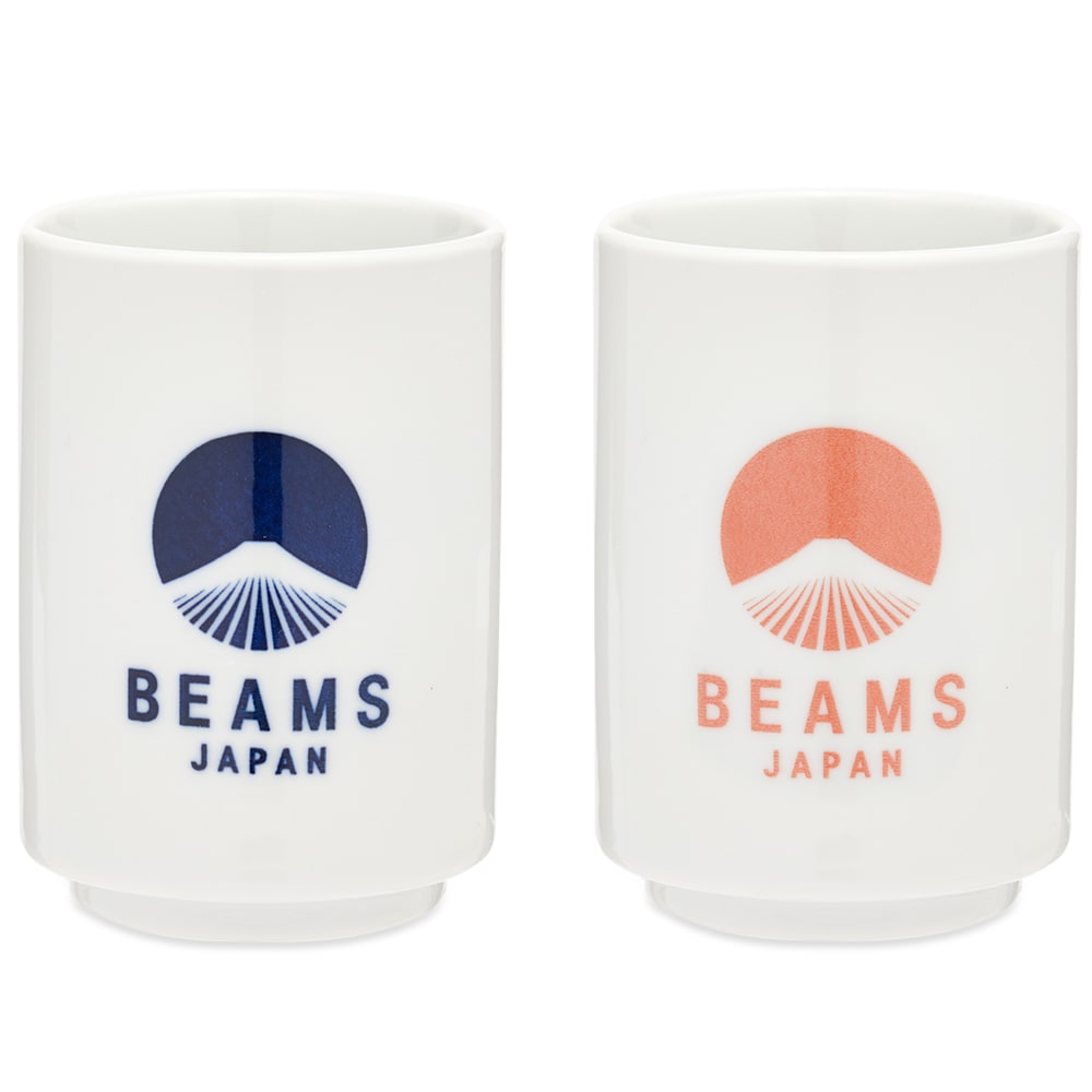 Home decor BEAMS BEAMS JAPAN Logo Ceramic Cup Set Biela | 56710389950, 1