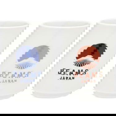 Home decor BEAMS BEAMS JAPAN Logo Ceramic Cup Set Biela | 56710389950, 1