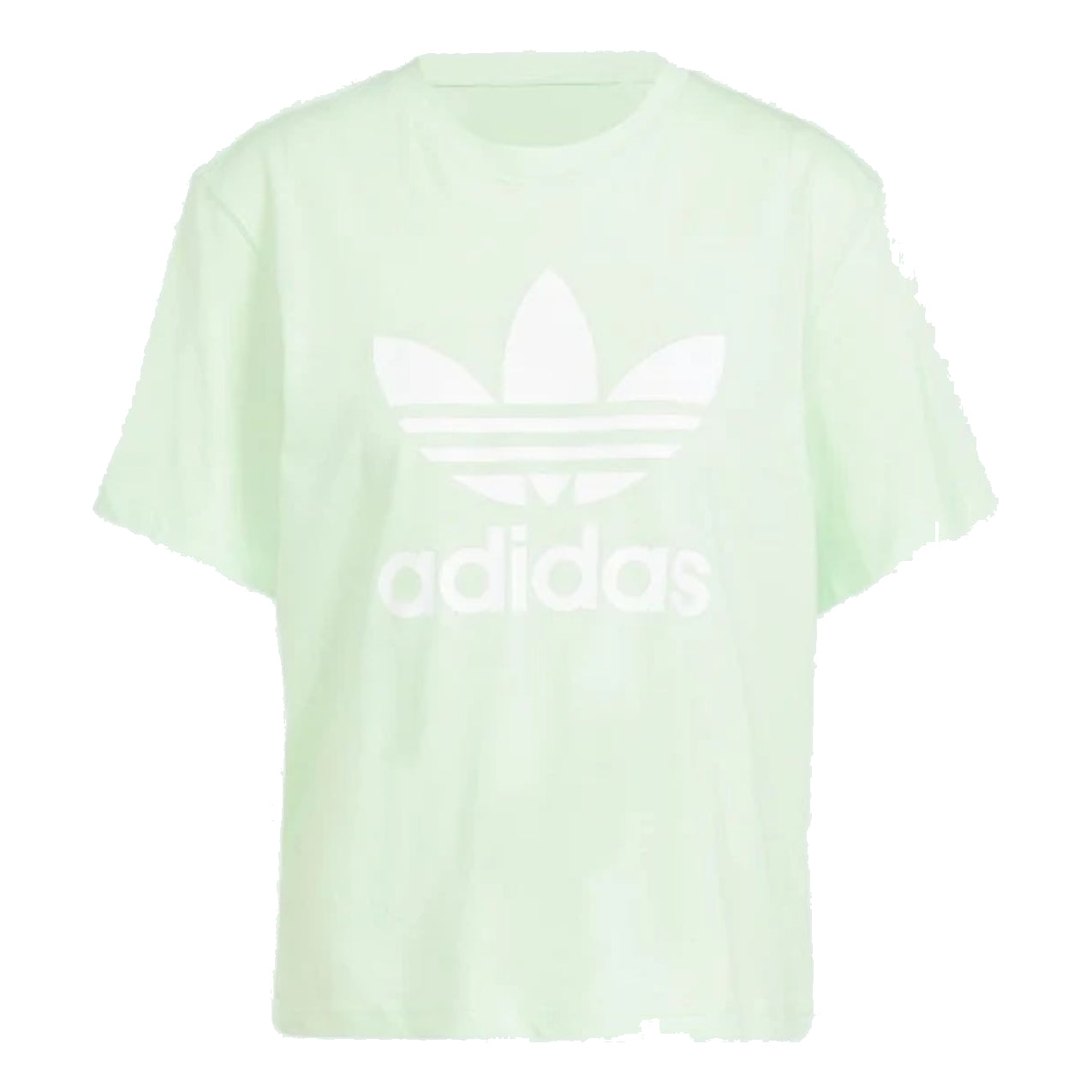 Tričko adidas Originals Trefoil Boxy T-Shirt Zelené | IN8436, 0