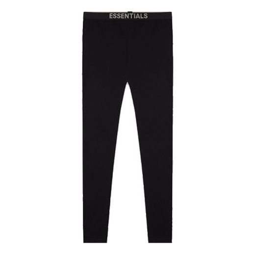 Ponožky Fear of God Knit Logo Pants Čierna | FOG-FW20-183