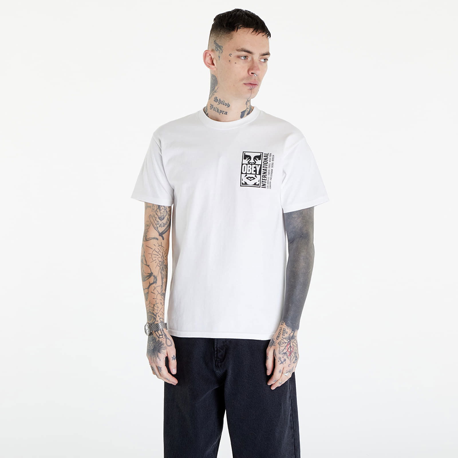 Icon Split T-Shirt White