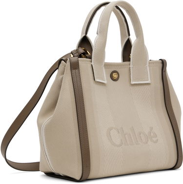Tote bag CHLOÉ Chloé Small 'Chloé Carry' Tote Bag Béžová | CHC25SS911O65, 1