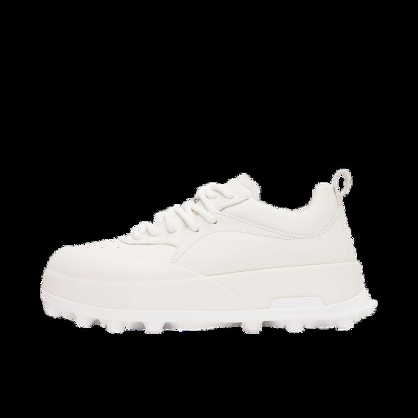 Tenisky a topánky Jil Sander Tonal Leather Sneakers "White Orb" W Biela | J16WS0022_P6244